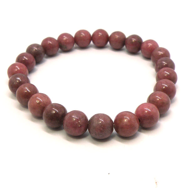 ロードナイト 【1点もの ブレスレット】 約 15cm 天然石 パワーストーン