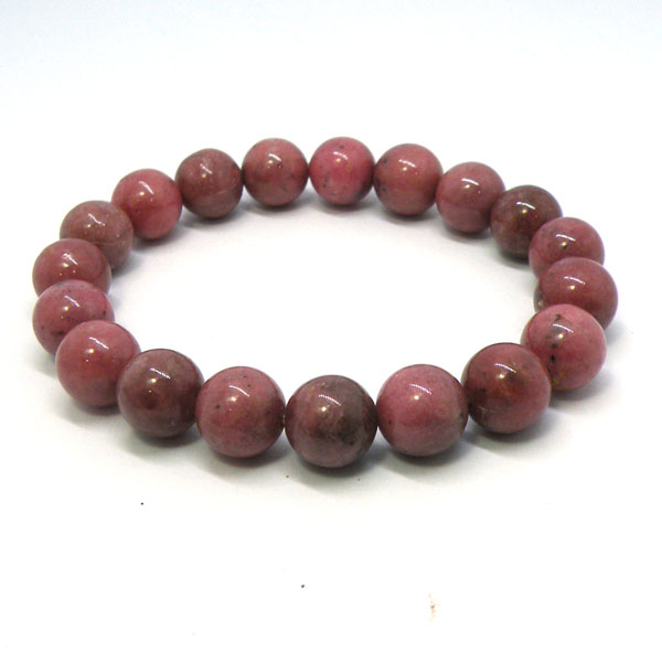 ロードナイト 【1点もの ブレスレット】 約 15cm 天然石 パワーストーン