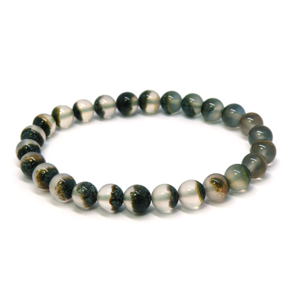 ガーデンクォーツ 【1点もの ブレスレット】 約 16cm 天然石 パワーストーン