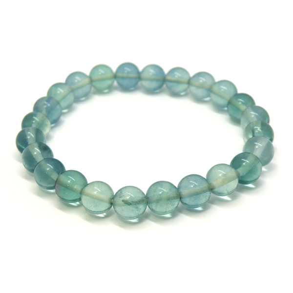フローライト 【1点もの ブレスレット】 約 16cm 天然石 パワーストーン