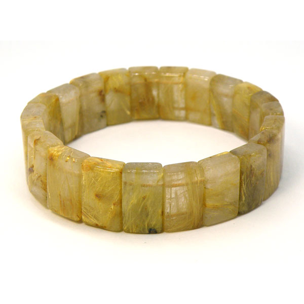 ルチルクォーツ 【1点もの ブレスレット】 約 18cm 天然石 パワーストーン