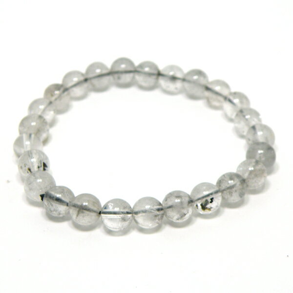 ルチルクォーツ 約7.5mm 【1点もの ブレスレット】 天然石 パワーストーン gs-sp-7788