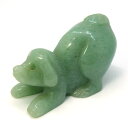 アベンチュリン/イヌいぬ犬/約51x28x33mm/1点もの彫刻