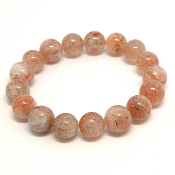サンストーン 【ブレスレット 1点もの】 約11mm 天然石 パワーストーン スピリチュアルストーン