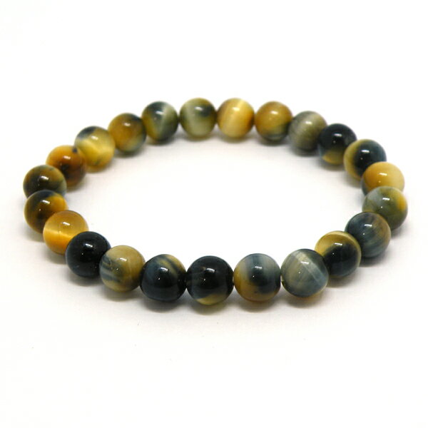 タイガーアイ 【1点もの ブレスレット】 約8mm 天然石 パワーストーン スピリチュアルストーン