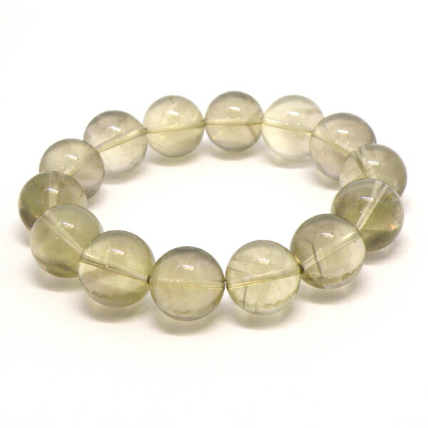 シトリン 【1点もの ブレスレット】 約15mm 天然石 パワーストーン スピリチュアルストーン