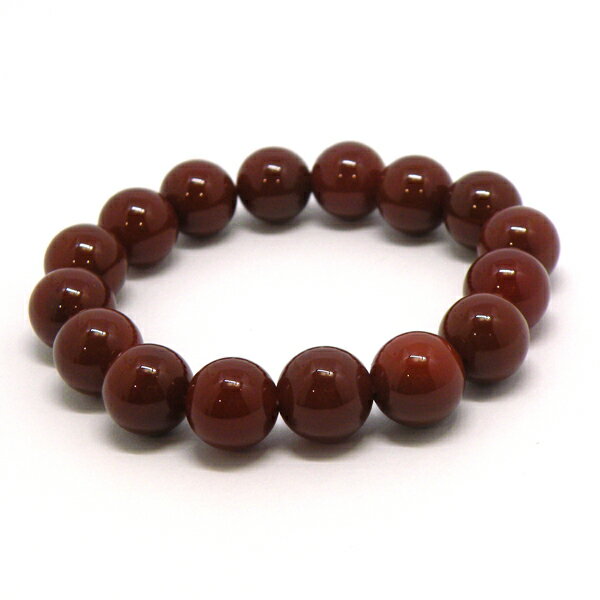 アゲート瑪瑙 【1点もの ブレスレット】 約12mm 天然石 パワーストーン スピリチュアルストーン