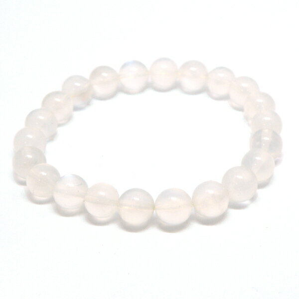 レインボームーンストーン 【1点もの ブレスレット】 約8mm 天然石 パワーストーン スピリチュアルストーン