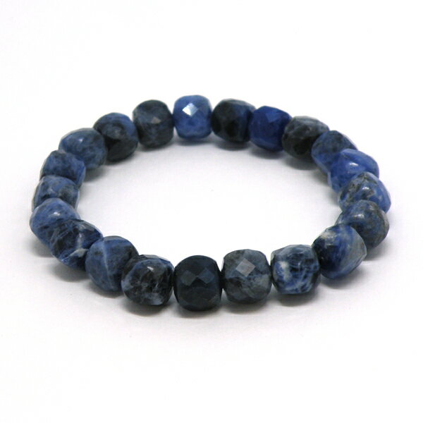 ソーダライト 【1点もの ブレスレット】 約10mm 天然石 パワーストーン スピリチュアルストーン