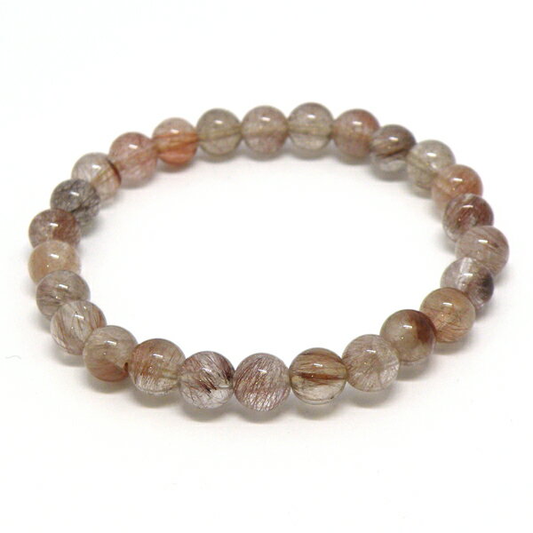 ルチルクォーツ 【1点もの ブレスレット】 約7mm 天然石 パワーストーン スピリチュアルストーン