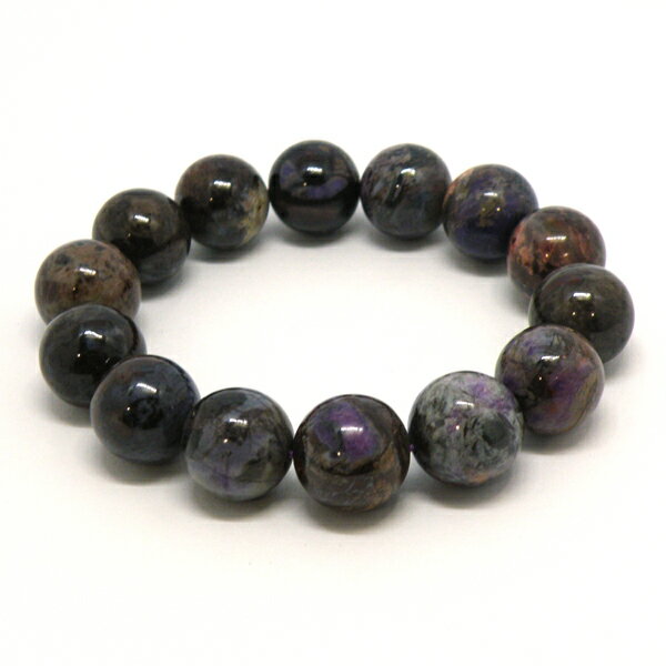 スギライト 【1点もの ブレスレット】 約15mm 天然石 パワーストーン スピリチュアルストーン