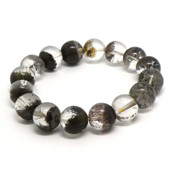 ガーデンクォーツ 【1点もの ブレスレット】 約13mm 天然石 パワーストーン スピリチュアルストーン
