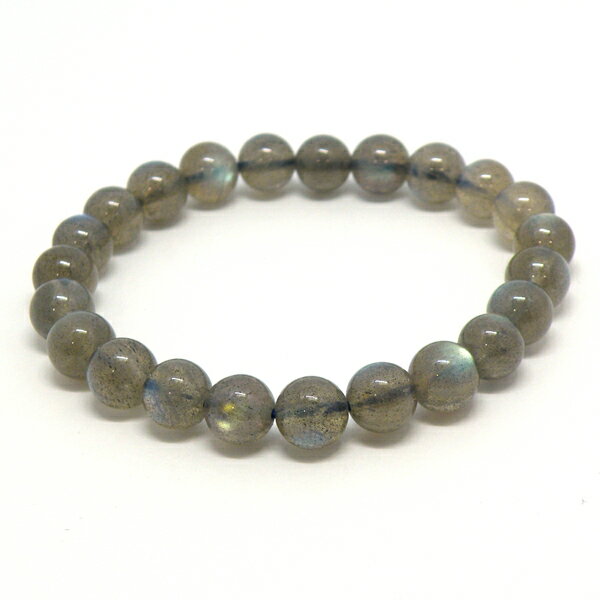 ラブラドライト 【1点もの ブレスレット】 約8mm 天然石 パワーストーン スピリチュアルストーン