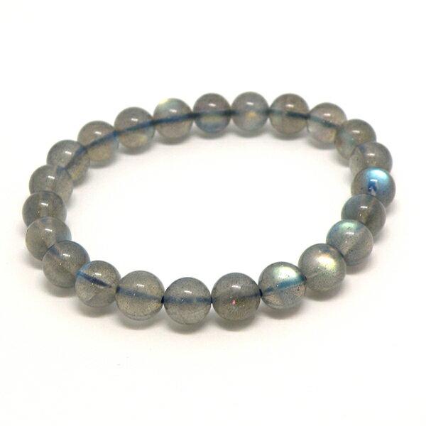 ラブラドライト 【1点もの ブレスレット】 約8mm 天然石 パワーストーン スピリチュアルストーン