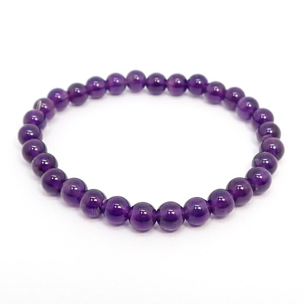 アメジスト 【ブレスレット 数量限定】 約6mm 天然石 パワーストーン スピリチュアルストーン