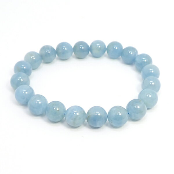 アクアマリン 【ブレスレット 数量限定】 約10mm 天然石 パワーストーン スピリチュアルストーン