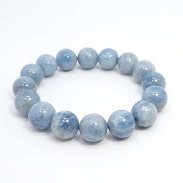 アクアマリン 【ブレスレット 数量限定】 約13mm 天然石 パワーストーン スピリチュアルストーン