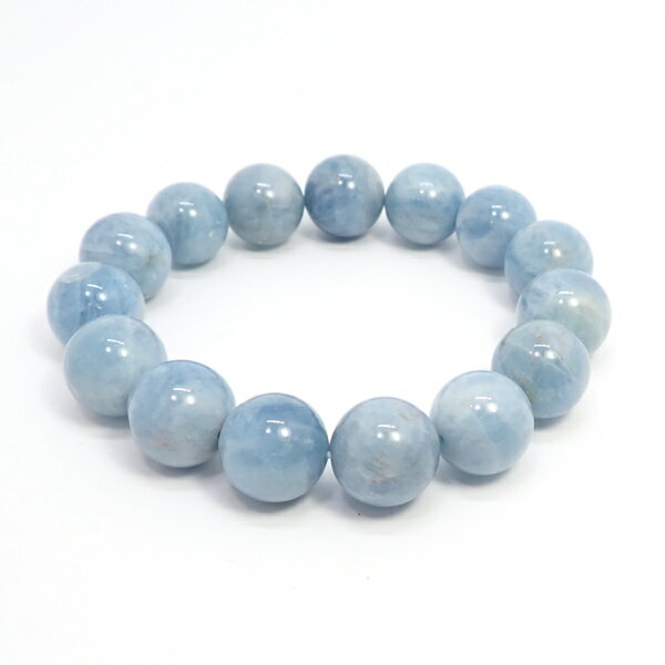 アクアマリン 【ブレスレット 数量限定】 約13mm 天然石 パワーストーン スピリチュアルストーン