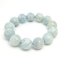 アクアマリン 【ブレスレット 数量限定】 約18mm 天然石 パワーストーン スピリチュアルストーン