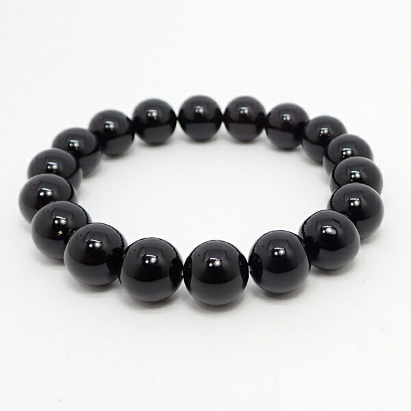 オニキス 【ブレスレット 数量限定】 約12mm 天然石 パワーストーン スピリチュアルストーン