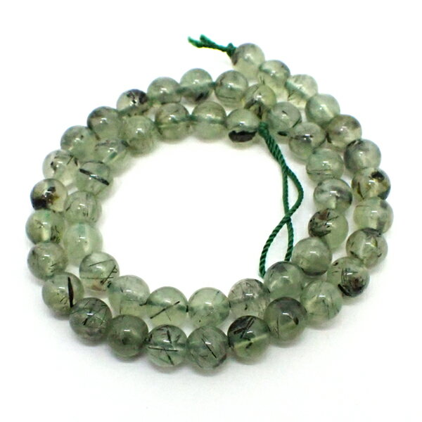 プレナイト 【丸玉ビーズ 数量限定】 1連 約40cm 約8.5mm 天然石