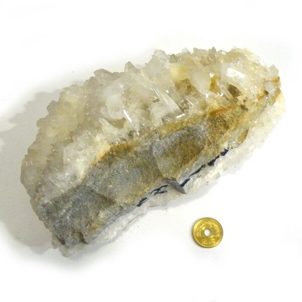 クォーツ水晶 【クラスター 1点もの】 約200x110x100mm 天然石 パワーストーン スピリチュアルストーン