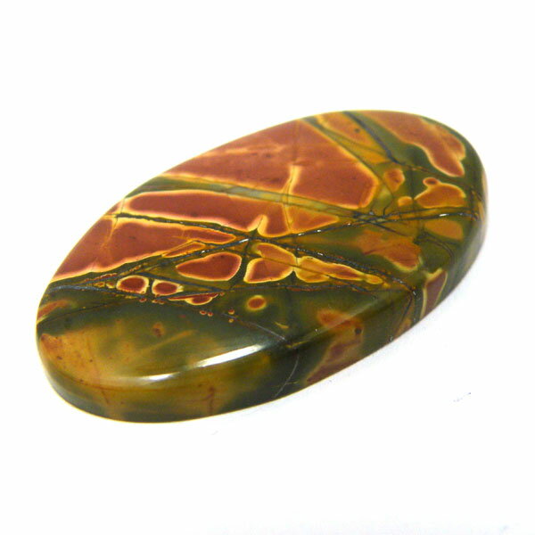 チェリークリークジャスパー オーバルカボション 約 28.1x16.4x4.3mm 【1点限定ルース】 天然石 パワーストーン