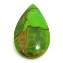 モハベ グリーン(Mojave green) カボション ピーナッツウッドジャスパーは、独特の模様と色合いが個性的な石です。 オーストラリア産の原石を加工しました。 在庫限り。1点物ですので、気になる方はお早めにどうぞ。 商品番号：st-st-774 素材：モハベ グリーン(Mojave green) 商品名：カボション/1点もの サイズ：約 23.2x14x4.2mm ■取扱方法 ※お使いのブラウザにより色合いなど若干異なる場合があります。 ※天然由来の傷・ヒビ・欠け・付着物などが含まれている場合があります。 ※1点限定です。 ※時間差で売り切れの場合がございます。
