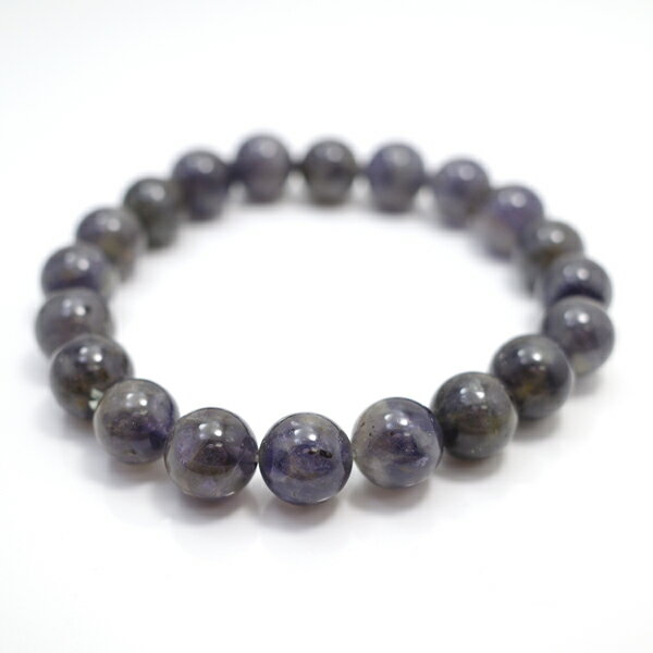アイオライト 【ブレスレット 1点もの】 約10mm 天然石 パワーストーン スピリチュアルストーン