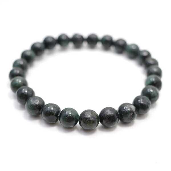 エメラルド 【ブレスレット 1点もの】 約7mm 天然石 パワーストーン スピリチュアルストーン