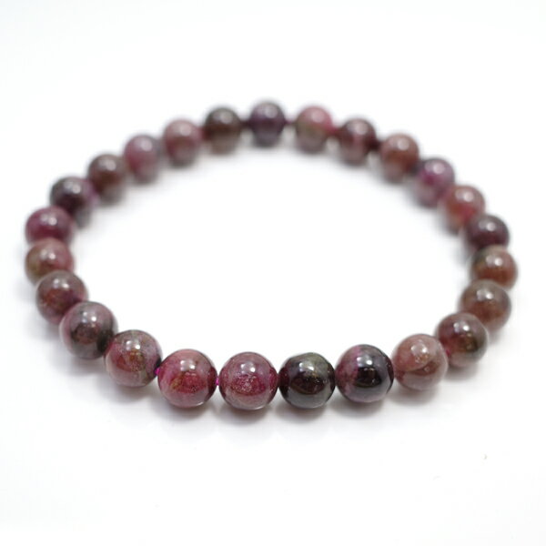 ルビー 【ブレスレット 1点もの】 約7.5mm 天然石 パワーストーン スピリチュアルストーン