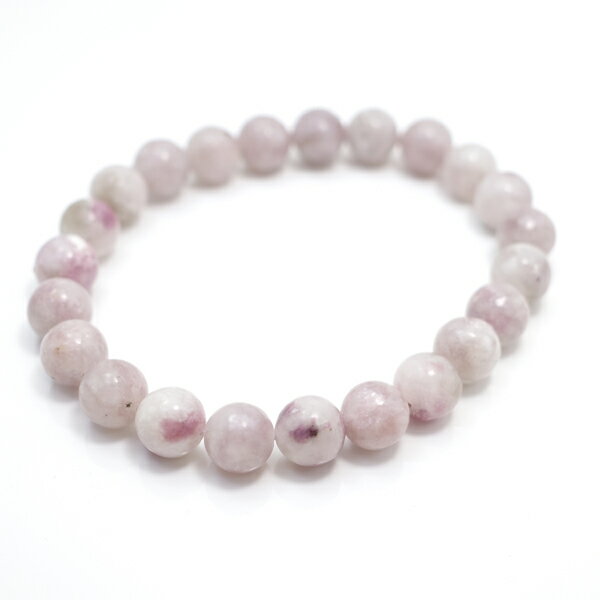 ピンクトルマリン 【ブレスレット 1点もの】 約8mm 天然石 パワーストーン スピリチュアルストーンv