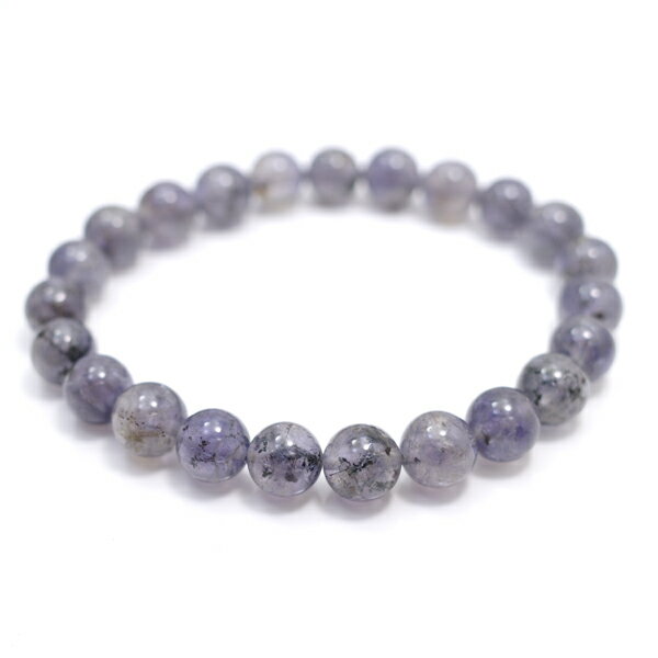 アイオライト 【ブレスレット 1点もの】 約7.5mm 天然石 パワーストーン スピリチュアルストーン