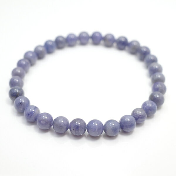タンザナイト 【ブレスレット 1点もの】 約7mm 天然石 パワーストーン スピリチュアルストーン