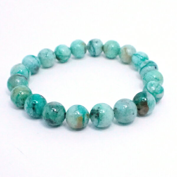 クォーツァイト 【ブレスレット 1点もの】 約10mm 天然石 パワーストーン スピリチュアルストーン