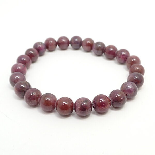 ルビー 【ブレスレット 数量限定】 約8mm 天然石 パワーストーン スピリチュアルストーン