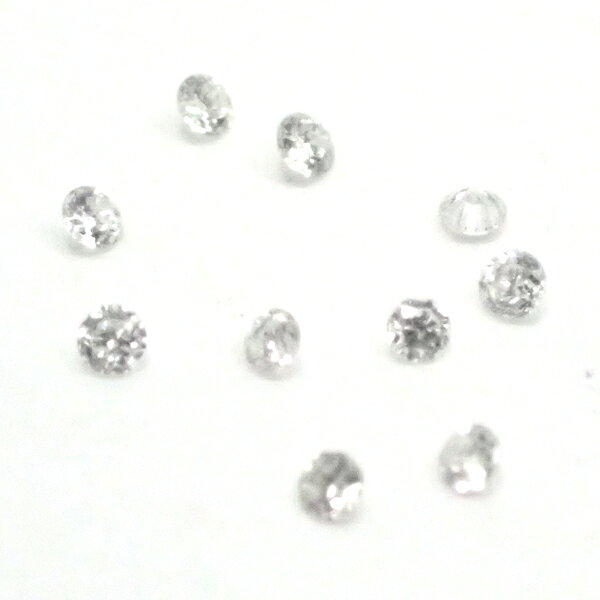 ダイヤモンド(Diamond) の限定ルースです。 鑑賞もよし、素敵なアクセサリー・ジュエリーに仕立ててお楽しみください。 商品番号 gs-sp-1669 素材 ダイヤモンド(Diamond) 商品名 ルース（ラウンドカット） サイズ 約0.95mm(1/250)/10個セット 備考 ※お使いのブラウザにより色合いなど若干異なる場合があります。 ※天然由来の傷・ヒビ・欠け・付着物などが含まれている場合があります。 ※限定ものですので時間差で売り切れの際はご容赦ください。