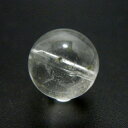 星入り 水晶 クォーツ 丸ビーズ 貫通穴 12mm 【1点もの】 天然石 パワーストーン