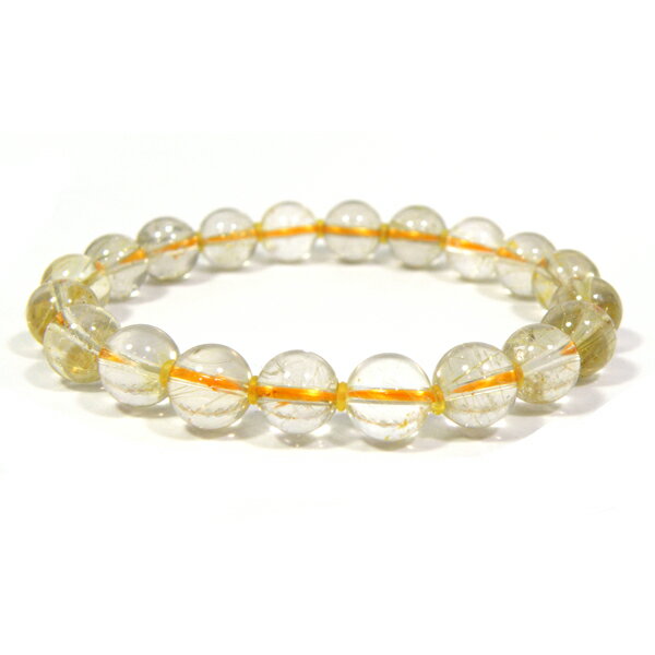 ルチルクォーツ ブレスレット 【1点もの】 天然石 パワーストーン