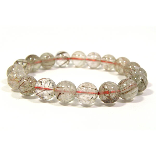 レッドルチルクォーツ ブレスレット 【1点もの】 天然石 パワーストーン