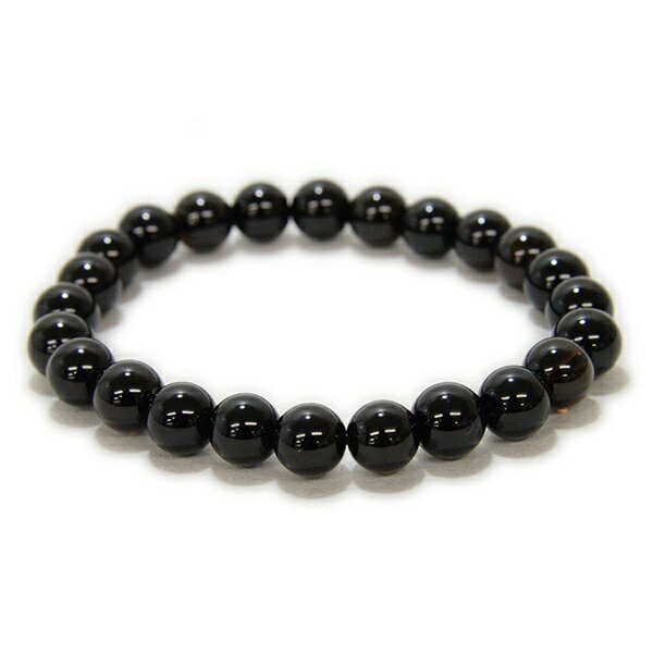 モリオン【ブレスレット 1点もの】 8mm パワーストーン
