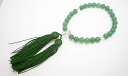 アヴェンチュリン 数珠 粒10mm 内径26cm /天然石 パワーストーン 法事 葬式 葬儀 法要 クリスタルクォーツ水晶