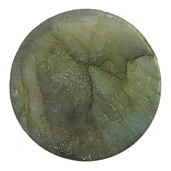 ラブラドライト ラウンドカボションルース 裸石 18x18x5mm 1点物