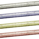 シルバーチェーン スネークチェーン 切り売り 幅 約:2mm 1m シルバー925 ロジウムカラーコーティング