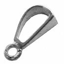 シルバー925 【ペンダントパーツ】 約L12xW5xD4mm 《10個》 無垢