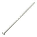 シルバー925 【Tピン】 ヘッドピン 約0.5xL25mm 無垢 《10個》 SV925