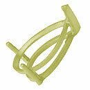 シルバー925 【石枠フレーム】 ペアシェイプ シルバーパーツ 約4x6mm 10個 sv925 イエローロジウムカラーコーティング