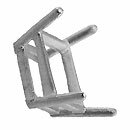 シルバー925 【石枠フレーム】 スクエア・正方形 シルバーパーツ 約5x5mm 10個 sv925