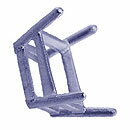 シルバー925 【石枠フレーム】 スクエア・正方形 シルバーパーツ 約5x5mm 10個 sv925 ロジウムカラーコーティング