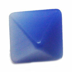 キャッツアイ 【合成石パーツ】 8面体ダイス 約17x17x24mm 《1個》